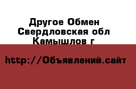 Другое Обмен. Свердловская обл.,Камышлов г.